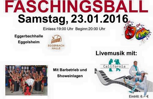 FFw Eggolsheim Fasching 2016 Plakat